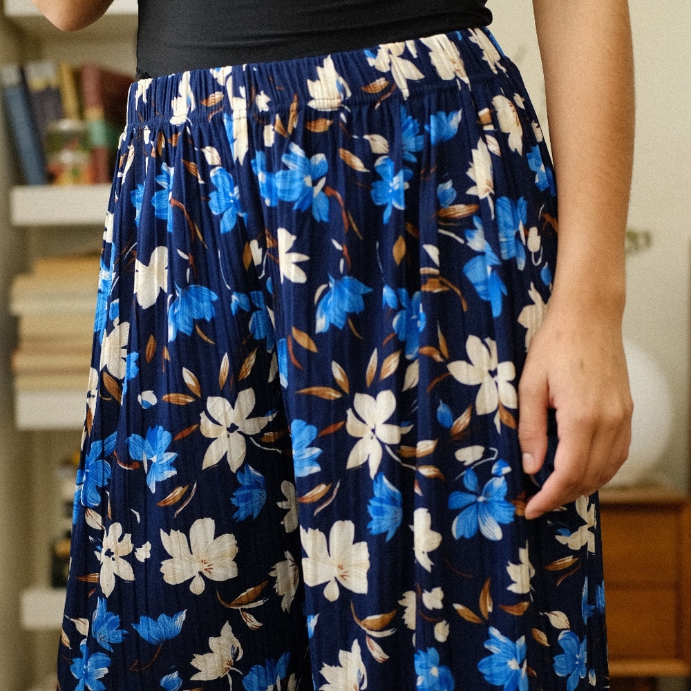Flowy Floral Pants